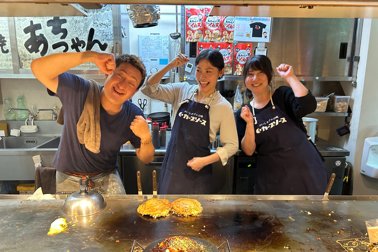Cook Okonomiyaki at a Hidden Local Spot in Hiroshima