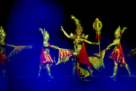 Peking Golden Mask Dynasty Show med privat transferSektion VIP