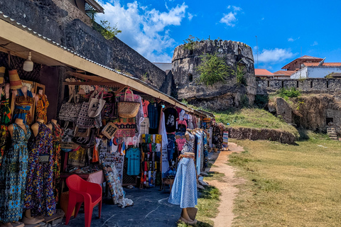 Zanzibar: Stone Town & Prison Island Adventure With Tortoise Island-Wide Pick-Up + Entry Fees Included