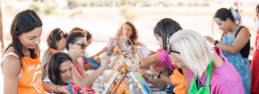 Malte : expérience originale « Sip & Paint » avec vin