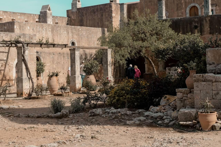 Rethymno: Gola di Patsos, Diga di Potamon e Monastero di Arkadi