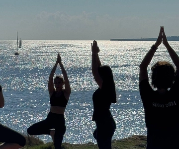 Sea View Yoga Class in Ortigia