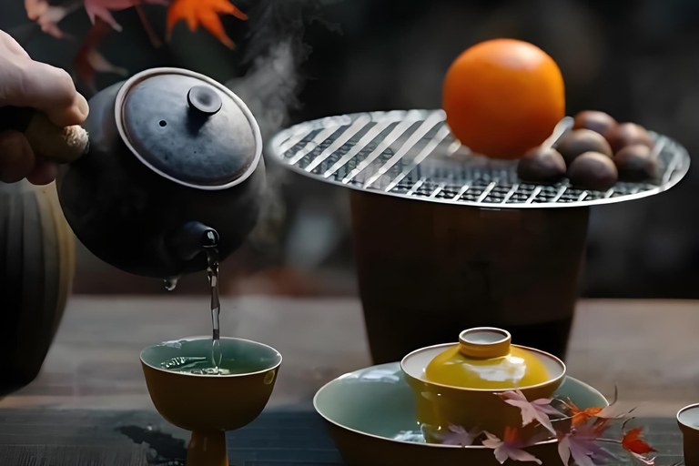 Hangzhou: Temple of Wealth, Tea Art, and River Boat Tour