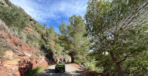 Salou: Off-Road Guided Quad Safari with Hotel Pickup