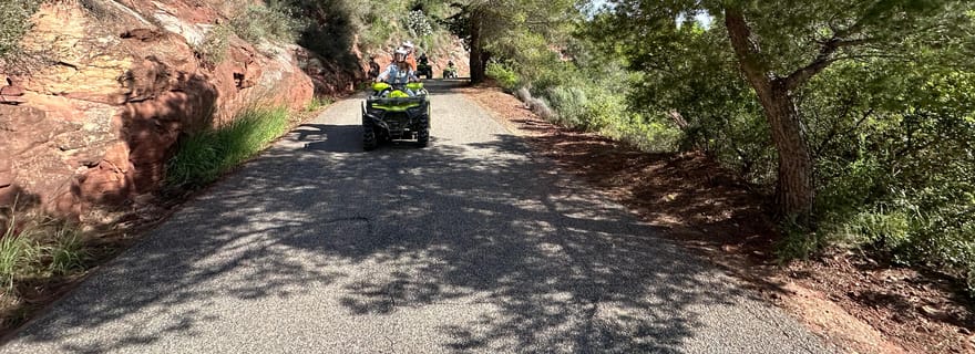 Salou : Safari en quad guidé hors route avec prise en charge à l'hôtel