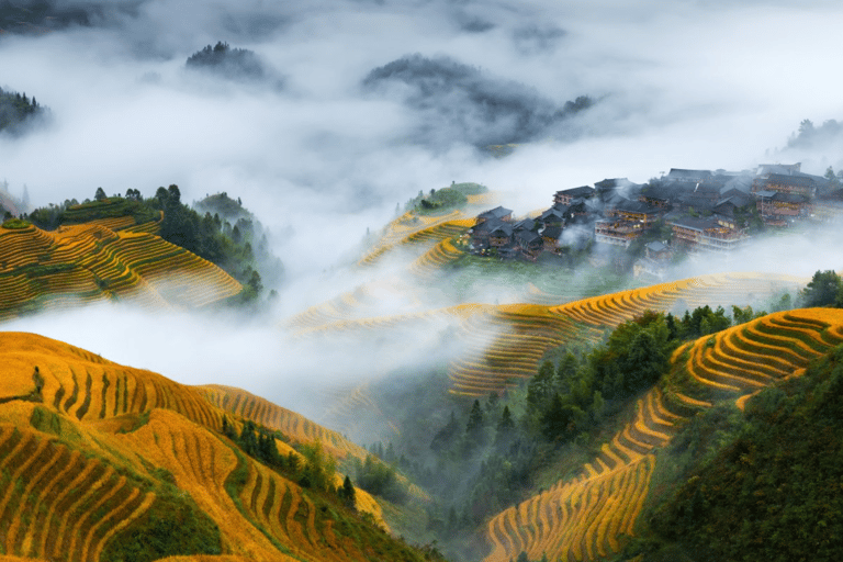 Prywatna wycieczka do Longsheng Terrace rozpoczyna się z Guilin/Yangshuo