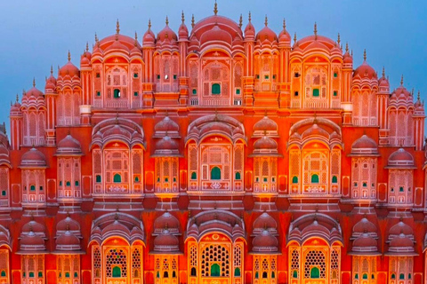 From New Delhi: Jaipur Private Guided Tour with Hotel PickupTour with Entry Fees