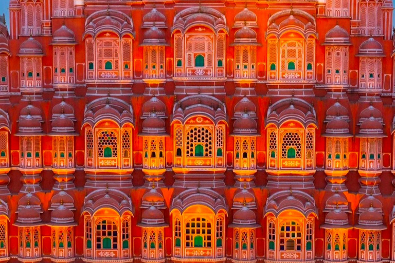 From New Delhi: Jaipur Private Guided Tour with Hotel PickupTour with Entry Fees