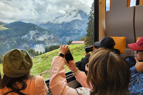 Zürich: Jungfrau Region Day Trip with Train and Hidden Gem