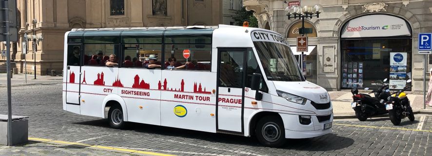 Praha: Sightseeing med buss i det historiske sentrum