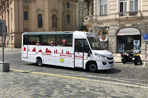 Praga: Tour en autobús por el centro histórico de la ciudad