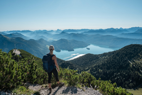 Pick-up from Munich: Sunset over-night hike Bavarian Alps spring&summer-26