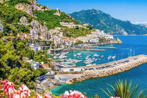 Excursion en bateau privé sur la côte amalfitaine au départ de Positano