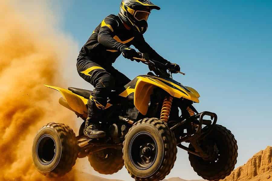 Marrakesch: Abendessen mit Show in der Agafay-Wüste mit Quad-Bike und Kamelritt. Foto: GetYourGuide