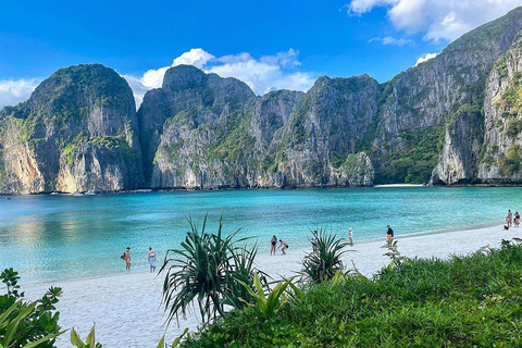 Au départ de Phuket : Excursion en bateau rapide dans les îles Phi Phi et Khai