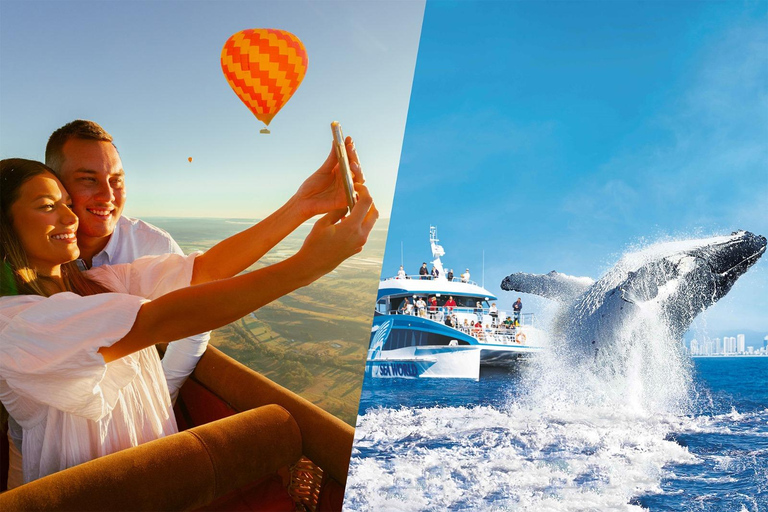 Gold Coast: Hot Air Balloon, Breakfast & FREE Whale Watching