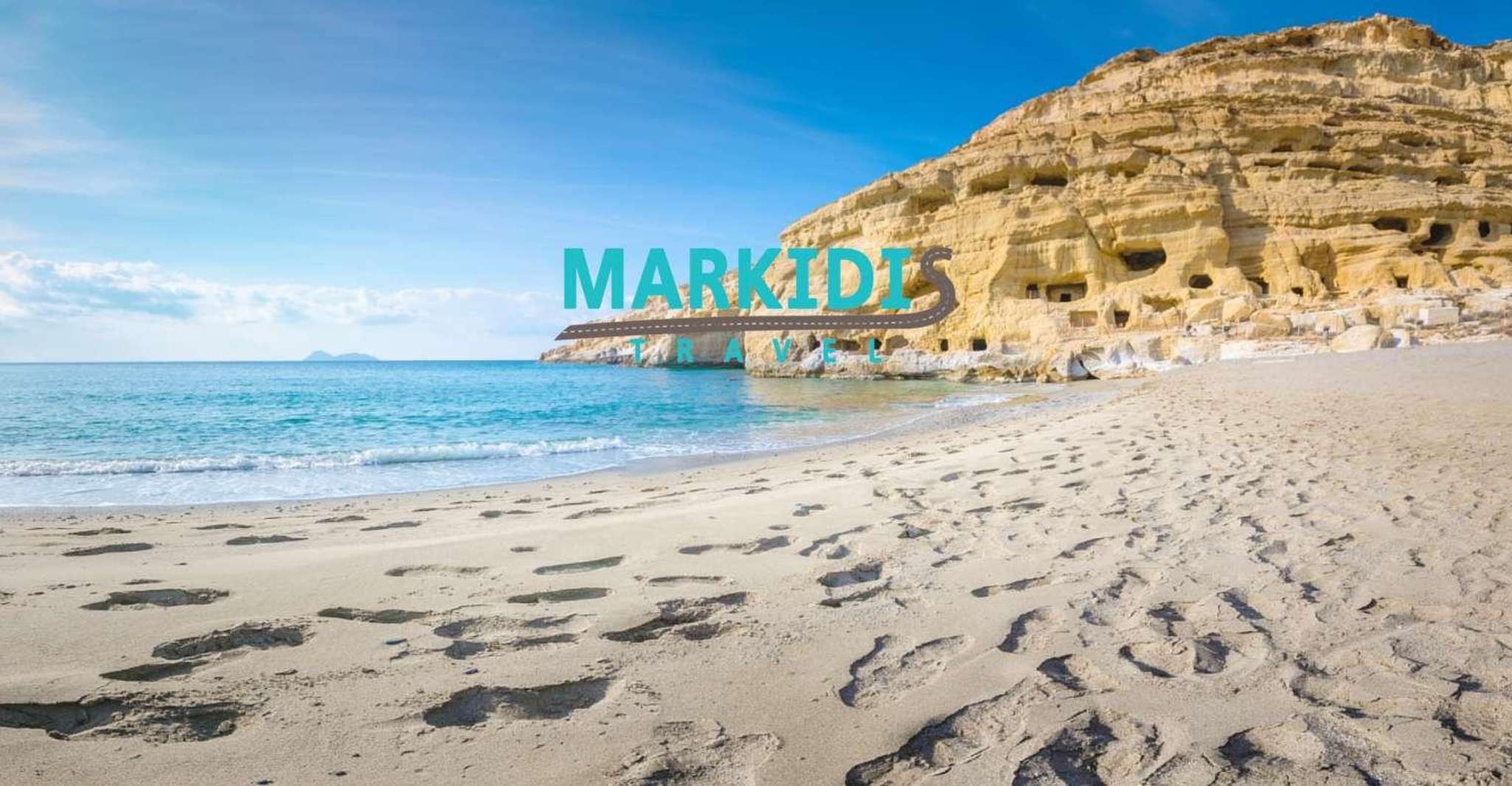 From Rethymno: Spili, Agia Galini, and Matala Tour