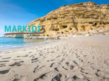 From Rethymno: Spili, Agia Galini, and Matala Tour