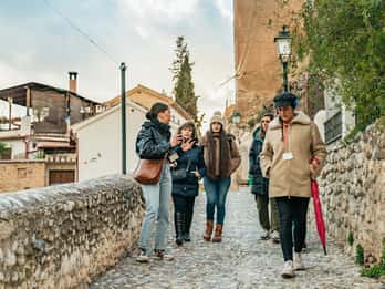 Grenade : Albaicín et Sacromonte : visite guidée au coucher du soleil
