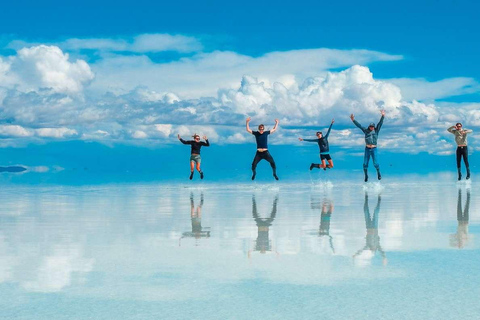 Uyuni: Viagem de 1 dia às Salinas com Cemitério de Trens e Incahuasi