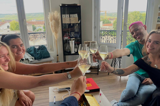 Epernay: Ungewöhnliche Champagnerverkostung mit toller Aussicht