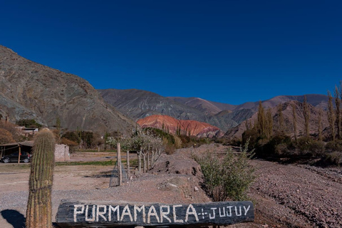 From Salta: Quebrada de Humahuaca with Purmamarca and Tilcara
