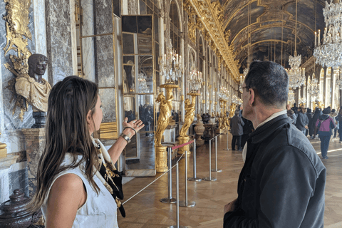 From Paris: Versailles Palace & Garden with Golf Cart Half Day Versailles Palace and Gardens Private Tour