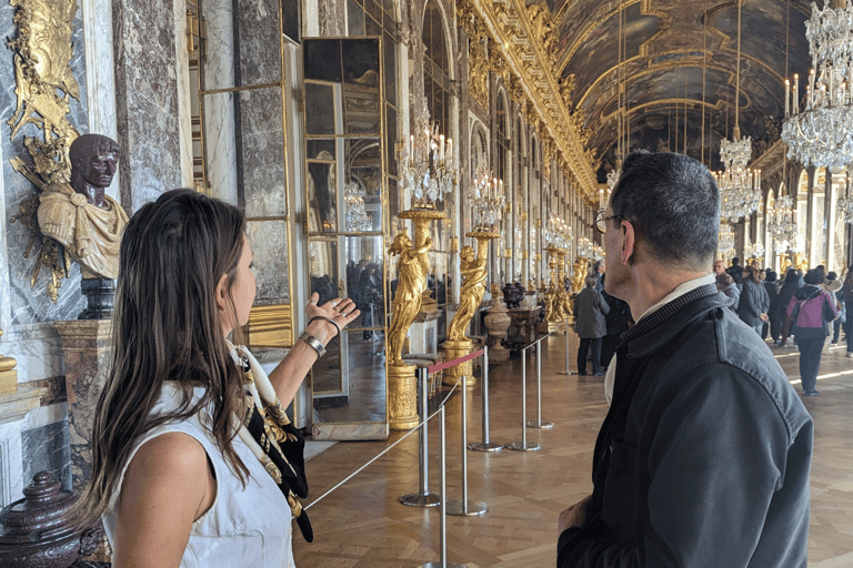 From Paris: Versailles Palace & Garden with Golf Cart Half Day Versailles Palace and Gardens Private Tour
