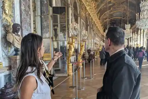 Von Paris aus: Schloss und Garten von Versailles mit Golfwagen