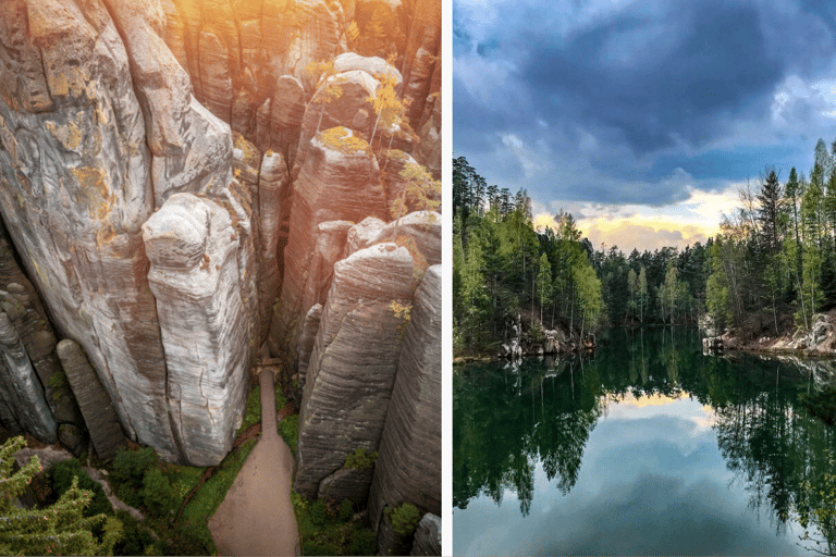 From Wroclaw: Adršpach Rock City Trip with Private Driver