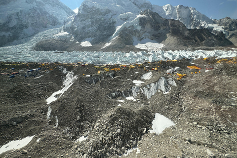Everest Base Camp & Gokyo Lake Helicopter Flight landing Gokyo Lake Helicopter Flight Tour with Breakfast