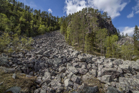 Sommerwanderung im Korouoma-Nationalpark