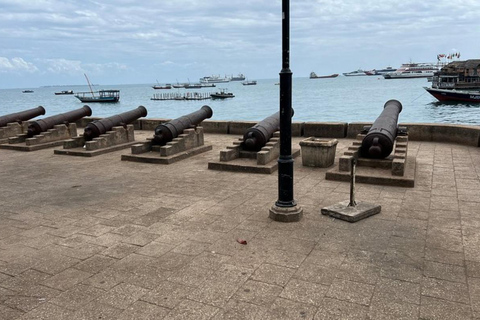 Stadstur i Stone Town, Prison Island, solnedgång och nattlig matmarknadTur utan upphämtning och avlämning vid hotell