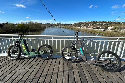 Agen: Guided tour and hike on an all-terrain electric scooter Agen: Guided tour and hike on electric all-terrain scooters