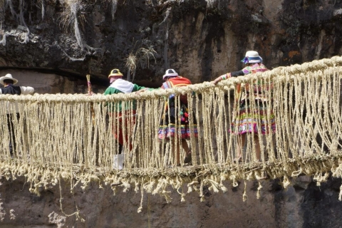 Queswachaka : Tour Inca brugQueswachaka : Tourbrug Inca
