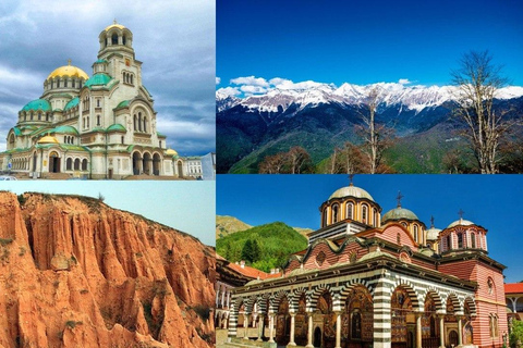 Sofia: Private Hike to Stob Earth Pyramids & Rila Monastery