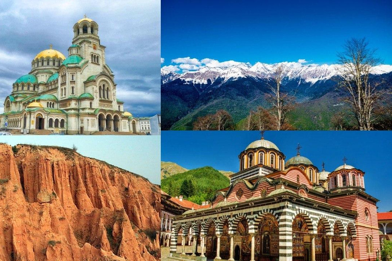 Sofia: Private Hike to Stob Earth Pyramids & Rila Monastery