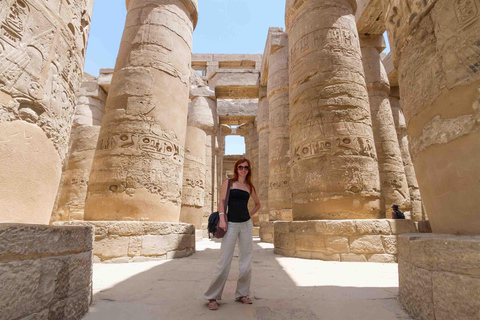 Hurghada: Luxor Tour with Valley of Kings, Karnak & Tut Tomb Shared Guided Tour with Lunch