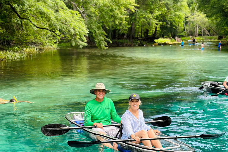 Gilchrist Blue: Clear Kayak Eco Tour
