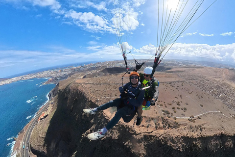Gran Canaria: paraglidingvlucht en bananenplantageGran Canaria: paragliding en bananenplantage