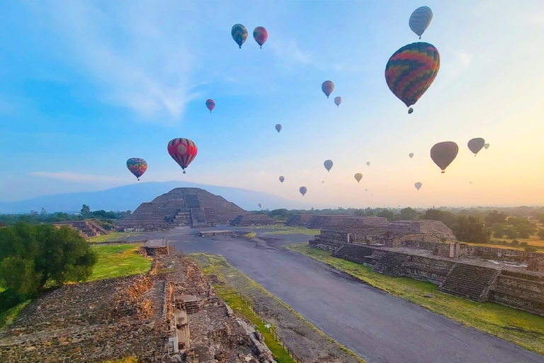 From Mexico City: Hot Air Balloon in Teotihuacan