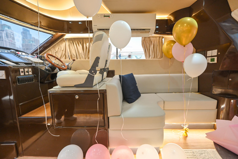 2 Hour Birthday Celebration on a Yacht in Dubai 3 Hours Birthday Yacht tour