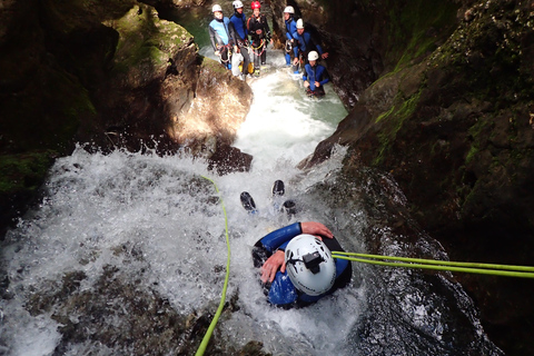 Lac de Bled : Tour de canyoning dans la vallée de Bohinj avec photosLac de Bled : Canyoning dans la vallée de Bohinj