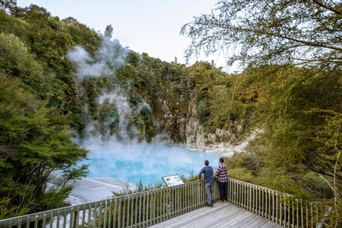 VALLÉE VOLCANIQUE DU WAIMANGU avec croisière en bateau - Circuit de groupe Ex AKL