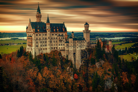 From Füssen: Neuschwanstein & Linderhof Castles Private Tour