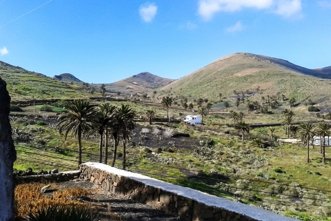 Lanzarote : excursion journée vers les volcans et grottesExcursion 1 journée de Lanzarote en espagnol