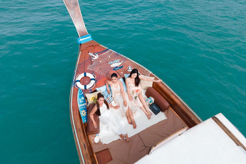 Krabi: Private Luxury Longtail Boat Trip to Hong Islands