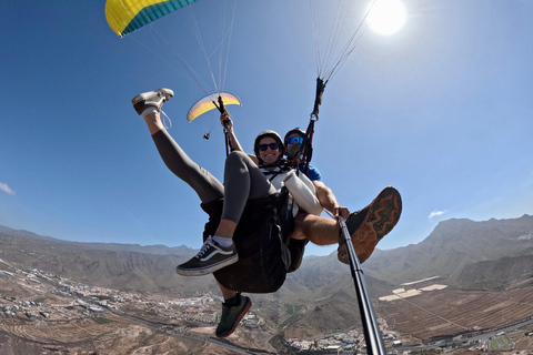 Costa Adeje - Parapente en tandem à partir de 800 m - prise en charge gratuite