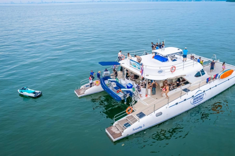 Pattaya: 3 eilanden dagtrip op Catamaran met Lunch