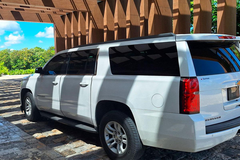 Cancun Airport: Shuttle to Hotels in Cancun & Riviera Maya Round Trip Shuttle | Cancun Airport to Tulum Downtown Area